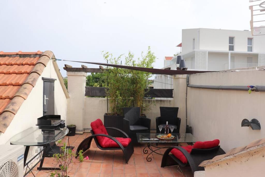 Superbe Maison Avec Toiture Terrasse A 5Min Mer Apartment คานส์ ภายนอก รูปภาพ